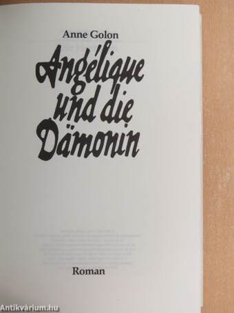 Angélique und die Dämonin