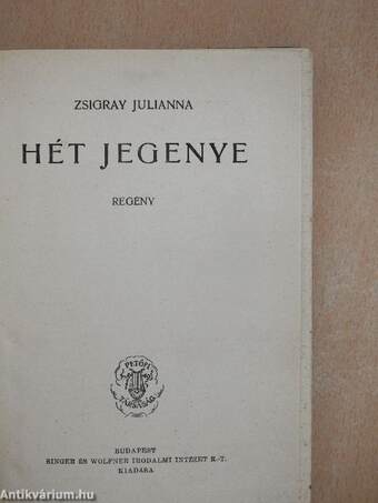 Hét jegenye