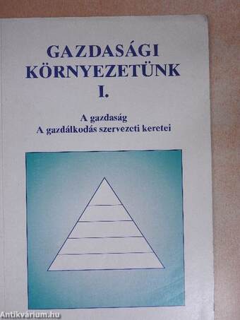 Gazdasági környezetünk I.