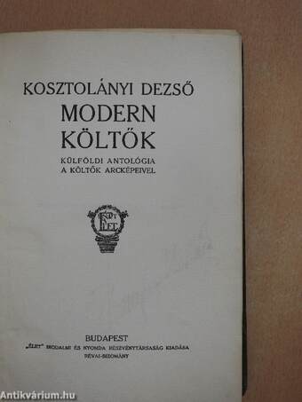 Modern költők