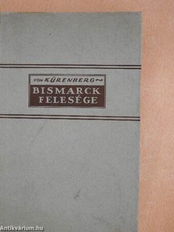 Bismarck felesége