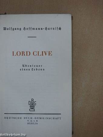 Lord Clive (gótbetűs)