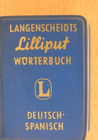 Langenscheidt Lilliput Wörterbuch Deutsch-Spanisch (minikönyv)