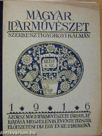 Magyar Iparművészet 1916/6.