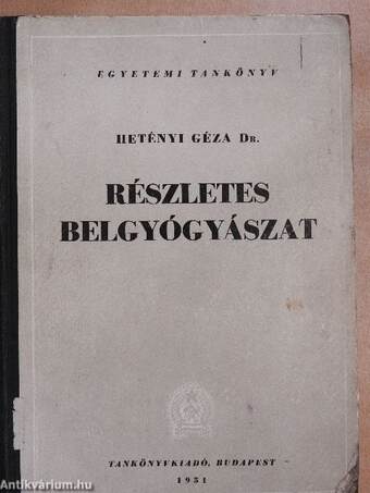 Részletes belgyógyászat