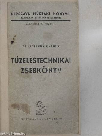 Tüzeléstechnikai zsebkönyv