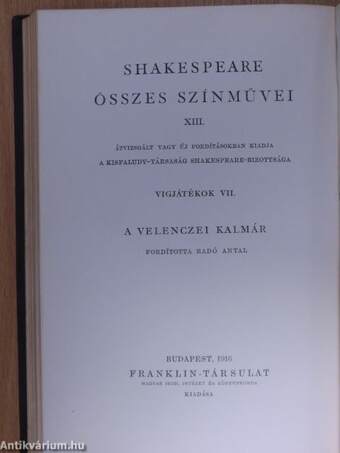 Coriolanus/A velenczei kalmár