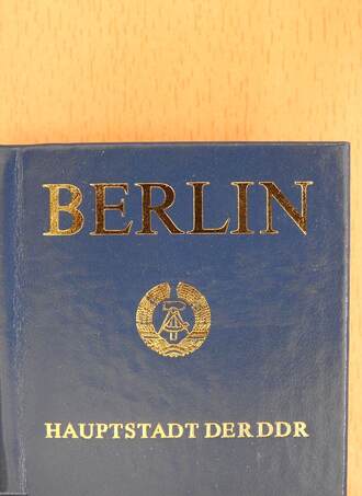 Berlin - Hauptstadt der DDR (minikönyv)