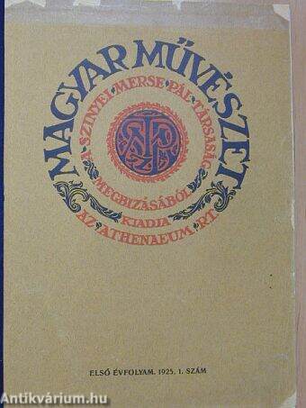 Magyar Művészet 1925/1.