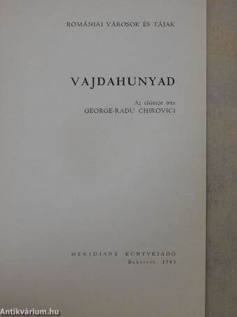 Vajdahunyad