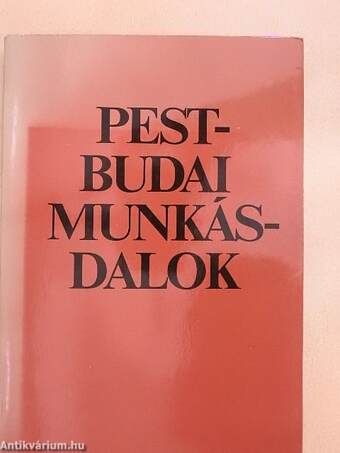 Pest-Budai munkásdalok