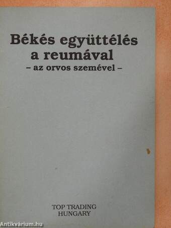 Békés együttélés a reumával