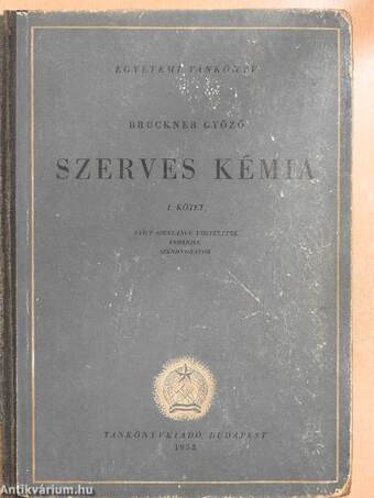 Szerves kémia I.