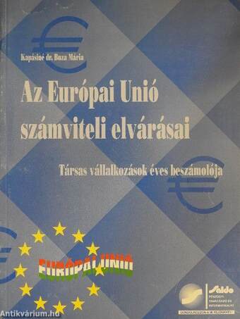 Az Európai Unió számviteli elvárásai