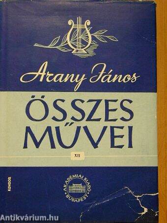 Arany János összes művei XII.