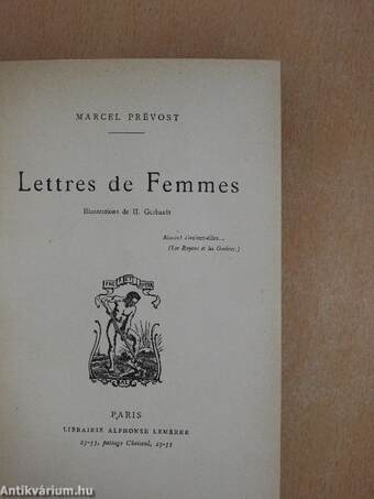 Lettres de Femmes