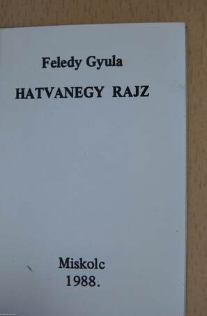 Hatvanegy rajz (minikönyv)