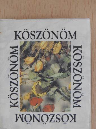 Köszönöm (minikönyv)