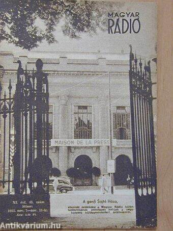 Magyar Rádió 1955. november 7-13.