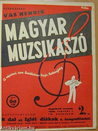 Magyar muzsikaszó 1935. február 1.