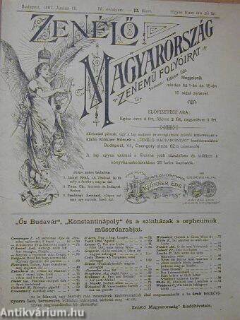 Zenélő Magyarország 1897. junius 15.