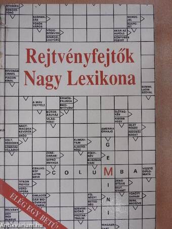 Rejtvényfejtők Nagy Lexikona