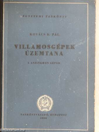 Villamosgépek üzemtana