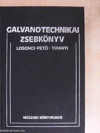 Galvanotechnikai zsebkönyv