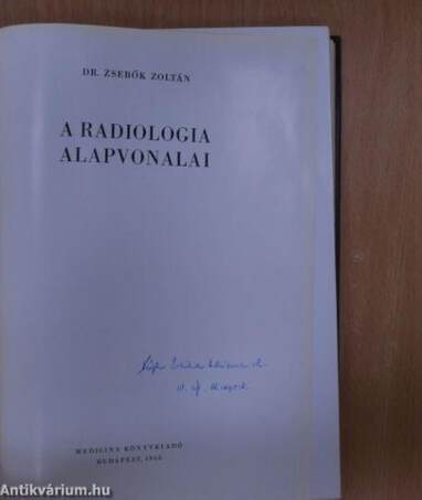 A radiologia alapvonalai