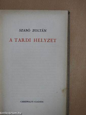 A tardi helyzet