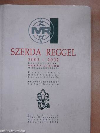 Szerda reggel 2001-2002