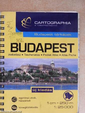 Budapest zsebatlasz