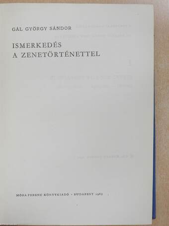 Ismerkedés a zenetörténettel (dedikált példány)