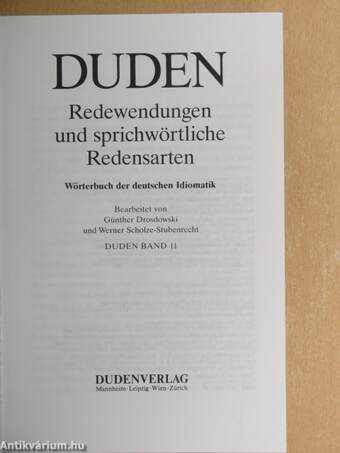 Redewendungen und sprichwörtliche Redensarten