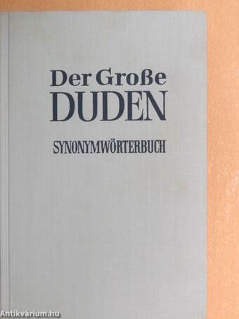 Der Große Duden 8.