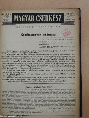 Magyar Cserkész 1935. (nem teljes évfolyam)