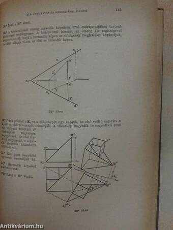 Ábrázoló geometriai példatár