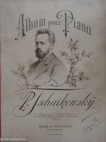 Album pour Piano P. Tschaikowsky (Solymos Péter könyvtárából)