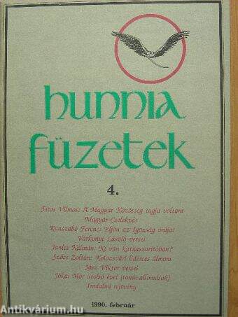 Hunnia füzetek 1990. február