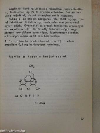 Gyógyszertan anaesthesiologiai asszisztensek részére