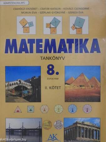 Matematika tankönyv 8/II.