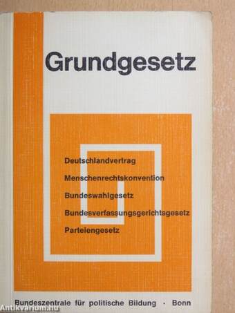 Grundgesetz für die Bundesrepublik Deutschland