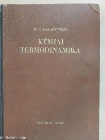 Kémiai termodinamika