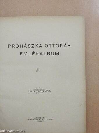 Prohászka Ottokár emlékalbum