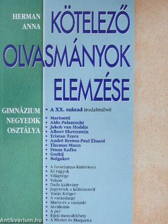 Kötelező olvasmányok elemzése 6.