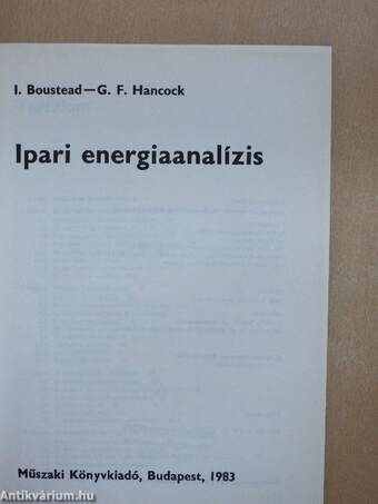 Ipari energiaanalízis