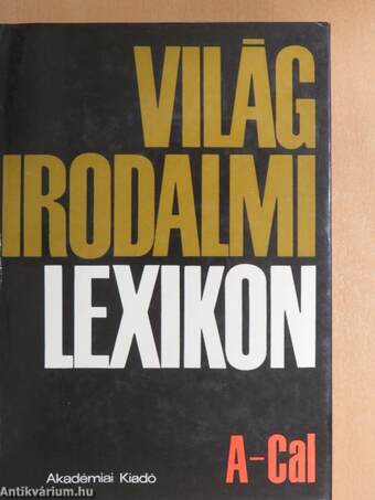 Világirodalmi Lexikon 1-18.