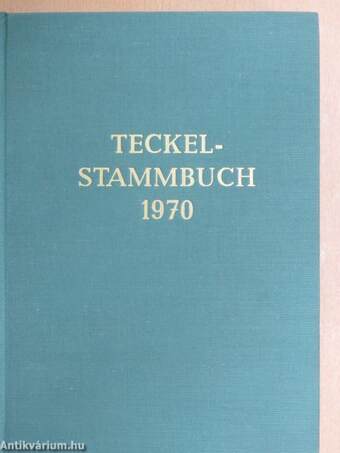 Teckel-Stammbuch 1970