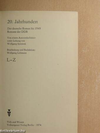 20. Jahrhundert 2. (töredék)