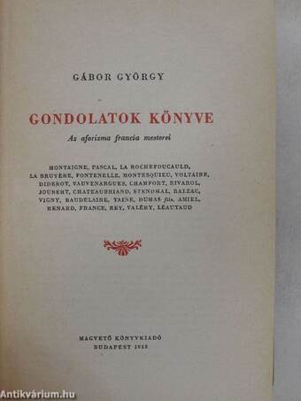 Gondolatok könyve